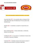 WGU C175 &ndash; Data Management Foundations&comma; Exam Questions and Answers&comma; Latest Updated A&plus; Study Guide