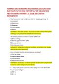 POWER SYSTEMS ENGINEERING PRACTICE EXAM QUESTIONS LATEST  2026 UPDATE FAST REVIWED FROM ACTUAL TEST 100 QUESTIONS  AND 100&percnt; VERIFIED ANSWERS&vert; A&plus; GRADE Q&A &vert; INSTANT  DOWNLOAD PDF
