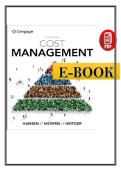 Cost Management &lpar;5th Edition&comma; 2022 &ndash; Hansen&comma; Mowen & Heitger&rpar; &vert; Complete eBook PDF