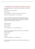 AERT 3820 Midterm Exam &vert; UPDATED Questions with 100&percnt; Correct Answers