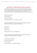 AERT 3820 Exam &vert; UPDATED Questions with 100&percnt; Correct Answers