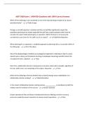 AERT 3820 Exam &vert; UPDATED Questions with 100&percnt; Correct Answers