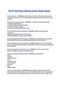 HLTH 335-Final &lpar;Online&rpar; Exam Study Guide