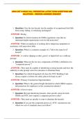 OSHA SST 8-HOUR FALL PREVENTION LATEST EXAM QUESTIONS AND SOLUTIONS - VERIFIED ANSWERS 2026&sol;2027