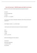 Atmo-201 Tamu Exam 2 &vert; UPDATED Questions with 100&percnt; Correct Answers