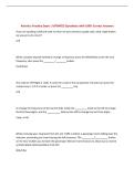 Avionics Practice Exam &vert; UPDATED Questions with 100&percnt; Correct Answers