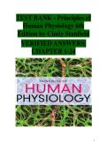 Mastering Human Physiology&comma; 6th Edition&colon; Full Chapter-by-Chapter Test Bank for Chapters 1&ndash;24 with Verified Answers&comma; Real Practice Questions&comma; and Exam Prep Support