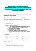 WGU D639 TASK 3 TEACHING IN A BLENDED ENVIRONMENT 2026&sol;2027 &vert; Passed on First Attempt with Complete Solution &vert; Performance Assessment Guide &vert; Pass Guaranteed - A&plus; Graded