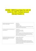 NCIDQ - IDFX Exam Study Set with All Correct & 100&percnt; Verified Answers &vert;Already Graded A&plus;