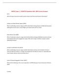 AWOIC Exam 1 &vert; UPDATED Questions with 100&percnt; Correct Answers