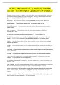NCIDQ &ndash; PX Exam with all Correct & 100&percnt; Verified Answers &vert;Actual Complete Update &vert;Already Graded A&plus;
