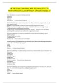 NCIDQ Exam Questions with all Correct & 100&percnt; Verified Answers &vert;Latest Version &vert;Already Graded A&plus;