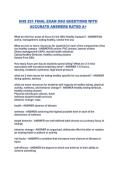 HHS 231 FINAL EXAM OSU QUESTIONS WITH ACCURATE ANSWERS RATED A&plus;