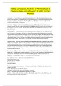 NCIDQ Conceptual&comma; Analysis&comma; & Planning Tools & Diagrams Exam with all Correct & 100&percnt; Verified Answers