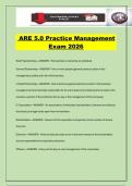 ARE 5&period;0 Practice Management Exam 2026