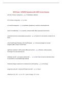 BCPS Exam &vert; UPDATED Questions with 100&percnt; Correct Answers