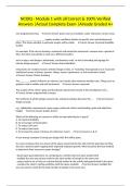 NCIDQ - Module 1 with all Correct & 100&percnt; Verified Answers &vert;Actual Complete Exam &vert;Already Graded A&plus;