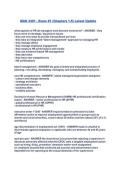 MAN 3301 - Exam &num;1 &lpar;Chapters 1-5&rpar; Latest Update