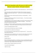 NCIDQ Test Questions with all Correct & 100&percnt; Verified Answers &vert;Latest Version &vert;Already Graded A&plus;
