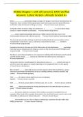 NCIDQ Chapter 1 with all Correct & 100&percnt; Verified Answers &vert;Latest Version &vert;Already Graded A&plus;