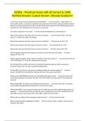 NCIDQ &ndash; Practicum Exam with all Correct & 100&percnt; Verified Answers &vert;Latest Version &vert;Already Graded A&plus;