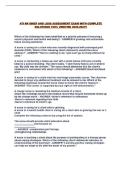ATI RN GRIEF AND LOSS ASSESSMENT EXAM WITH COMPLETE SOLUTIONS 100&percnt; VERIFIED 2026-2027&excl;&excl;