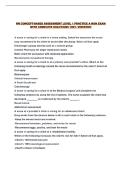 RN CONCEPT-BASED ASSESSMENT LEVEL 1 PRACTICE A NGN EXAM WITH COMPLETE SOLUTIONS 100&percnt; VERIFIED&excl;&excl;