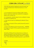 CEBS GBA 2 EXAM QUESTIONS AND ANSWERS 2026