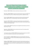 PHIL 447 PRACTICE FINAL EXAM 2 QUESTIONS WITH CORRECT ANSWERS LATEST UPDATED 2026&sol;2027