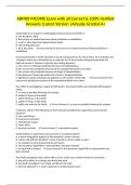 ABMDI-MCOME Exam with all Correct & 100&percnt; Verified Answers &vert;Latest Version &vert;Already Graded A&plus;