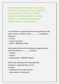 FOOD SCIENCE WRITTEN TEST EXAM &vert;&vert; MOST  RECENT EXAM 2026-2027 ACTUAL COMPLETE                 REAL EXAM QUESTIONS AND CORRECT                     ANSWERS &lpar;VERIFIED ANSWERS&rpar;  ALREADY                     GRADED  A&plus; &vert; GUARANTEED SUCCESS&excl;&excl;                    