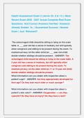 Health Assessment Exam 2 &lpar;Jarvis Ch&period; 8 & 11&rpar; &vert;&vert; Most  Recent Exam 2026  -2027 Actual Complete Real Exam   Questions  And Correct Answers &lpar;Verified  Answers&rpar;  Already Graded  A&plus; &vert; Guaranteed Success &vert; Newest   Exam &vert; Just  Released&excl;&excl; 