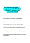 NSG 6005 Pharm Weeks 1-3 Quiz &lpar;from operationFNP Class 11&rpar; EXAM QUESTIONS AND ANSWERS LATEST&period;