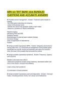 MSN 621 TEST BANK 2026 BUNDLED QUESTIONS AND ACCURATE ANSWERS