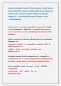 Kansas Assistant Funeral Director Exam &vert;&vert; Most Recent  Exam 2026-2027 Actual Complete Real Exam Questions   And Correct  Answers &lpar;Verified Answers&rpar; Already  Graded A&plus; &vert; Guaranteed Success&excl;&excl; Newest  Exam                    &vert; Just Released&excl;&excl; 