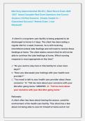 Med Surg Gastrointestinal NCLEX &vert;&vert; Most Recent Exam 2026               -2027  Actual Complete Real Exam Questions And Correct   Answers &lpar;Verified Answers&rpar;  Already Graded A&plus;  &vert;                                  Guaranteed Success&excl;&excl;  Newest Exam &vert;&vert; Just    