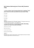 NR 327 Maternal Child Nursing Exam 2 Practice 2026 &vert;Chamberlain College