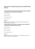 NSG 552 Exam 3&colon; Psychopharmacology Study Guide 2026&sol;2027 Wilkes University