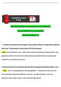 Psychiatric Assessment for the Psychiatric-Mental Health Nurse Practitioner &ndash; Complete Test Bank & Study Guide &vert; NCLEX & NP Exam Prep 2026