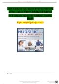 Test Bank for Advanced Practice Nursing in the Care of Older Adults 3rd Edition by Laurie Kennedy