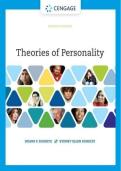 Test Bank & Instructor&rsquo;s Manual for Theories of Personality&comma; 11th Edition by Duane P&period; Schultz 