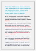 NHA Certified EKG Technician Practice test 2&period;0 Exam                &vert;&vert; Most  Recent Exam 2026-2027 Actual Complete Real  Exam Questions  And Correct  Answers &lpar;Verified  Answers&rpar; Already Graded A&plus; &vert; Guaranteed                      Success&excl;&excl; Newest  Exam &vert; J