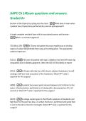 AAPC Ch 14Exam questions and answers  Graded A&plus;