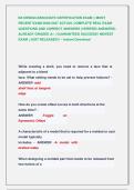 NX DESIGN ASSOCIATE CERTIFICATION EXAM &vert;&vert; MOST  RECENT EXAM 2026-2027 ACTUAL COMPLETE REAL EXAM  QUESTIONS AND CORRECT ANSWERS &lpar;VERIFIED ANSWERS&rpar;  ALREADY GRADED A&plus; &vert; GUARANTEED SUCCESS&excl;&excl; NEWEST  EXAM &vert; JUST RELEASED&excl;&excl; &ndash; Instant Download 