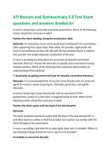 ATI Rectum and Genitourinary 3&period;0 Test Exam  questions and answers Graded A&plus; 