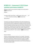 BC3035 Ch 1 - Assessment C &lpar;15&sol;17&rpar; Exam  questions and answers Graded A&plus; 