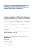 SLP Practice Praxis &lpar;Form 3&rpar; EXAM 2026 UPDATE&sol;PRACTICE  QUESTIONS AND CORRECT VERIFIED ANSWERS &lpar;complete  solutions&rpar; ASSURED SUCCESS&sol;GRADED A&plus;&excl;&excl;&excl;