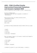 asq cqt  latest 2026 &vert; 2027 package deal Questions and Answers All Verified