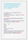 OB&sol;GYN ARDMS Registry &vert;&vert; Most Recent Exam 2026                -2027  Actual Complete Real Exam Questions And    Correct  Answers  &lpar;Verified Answers&rpar;  Already                       Graded A&plus;  &vert; Guaranteed Success&excl;&excl;  Newest                      Exam &vert;&vert; Just