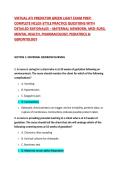 VIRTUAL ATI PREDICTOR GREEN LIGHT EXAM PREP&colon; COMPLETE NCLEX-STYLE PRACTICE QUESTIONS WITH DETAILED RATIONALES &ndash; MATERNAL NEWBORN&comma; MED-SURG&comma; MENTAL HEALTH&comma; PHARMACOLOGY&comma; PEDIATRICS & GERONTOLOGY